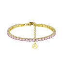 BRACCIALE TENNIS CRYSTAL COLOR 2,5 MM