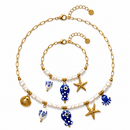 SET COLLANA E BRACCIALE POSITANO