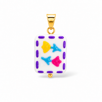 CHARM DOPPIO FIORE
