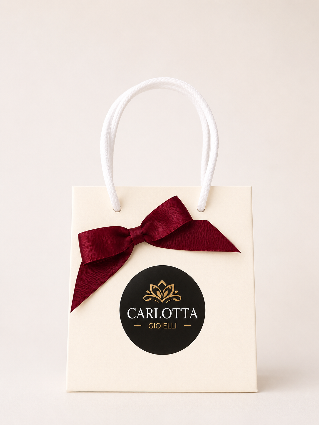 SACCHETTO REGALO CON FIOCCO