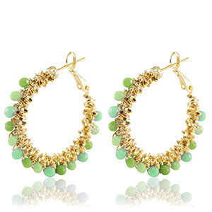 OMAGGIO ORECCHINI PERLINE GOLD