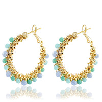 OMAGGIO ORECCHINI PERLINE GOLD