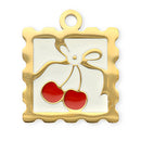 CHARM QUADRATO CILIEGIA
