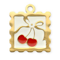 CHARM QUADRATO CILIEGIA