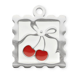 CHARM QUADRATO CILIEGIA