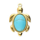 CHARM TARTARUGA BLU