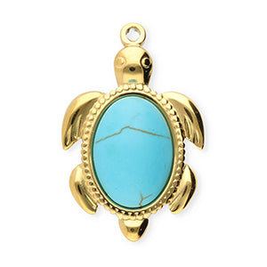CHARM TARTARUGA BLU