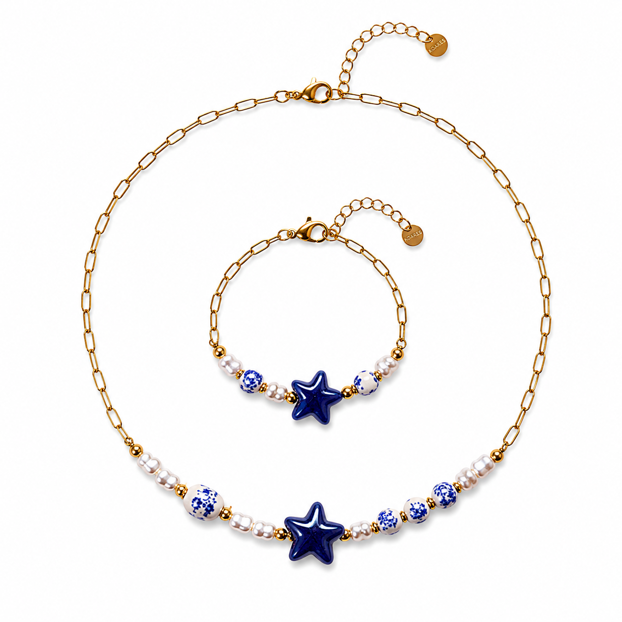 SET COLLANA E BRACCIALE POSITANO