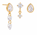 SET DA 3 ORECCHINI SHINE COLLECTION