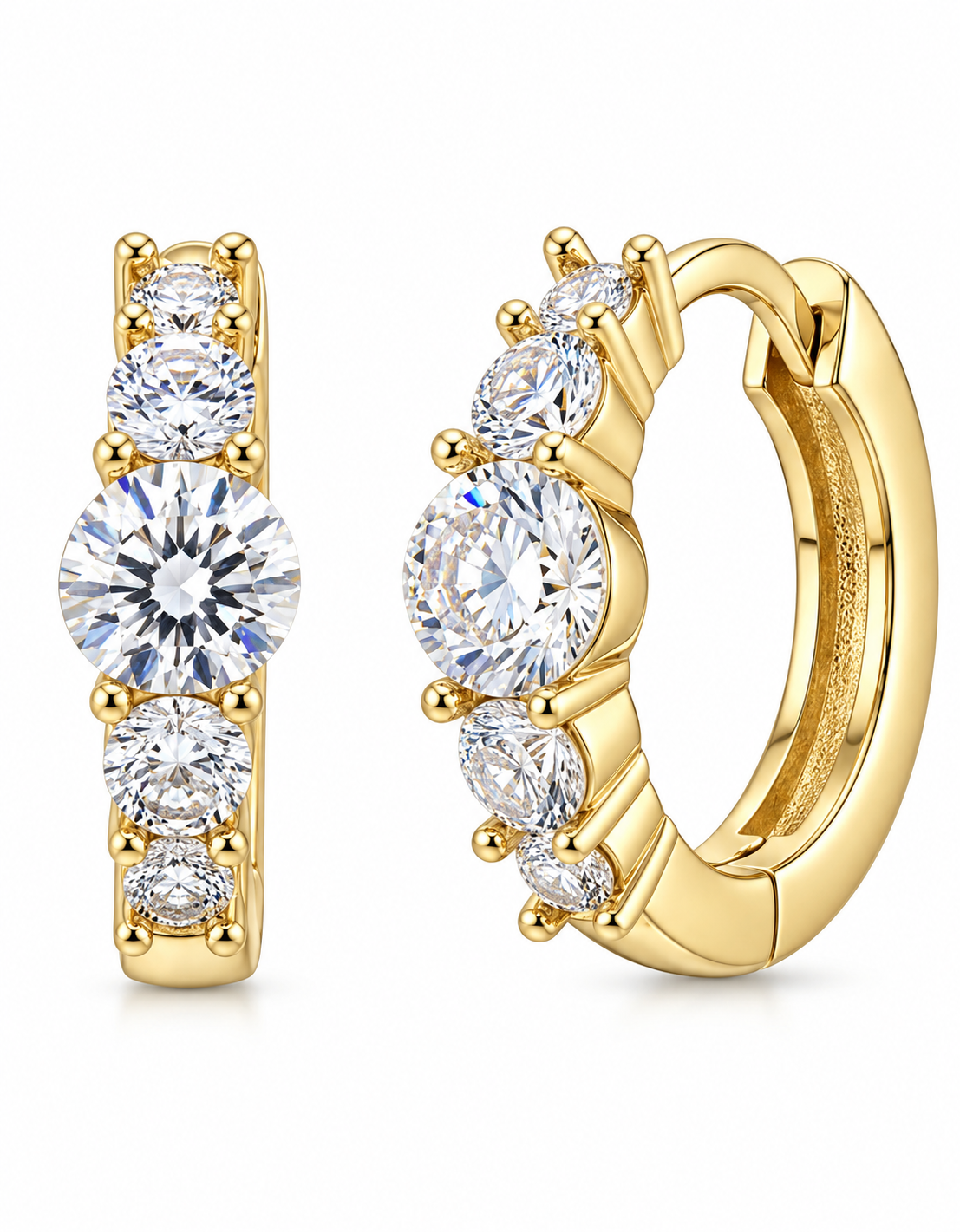 ORECCHINI SPARKLE HOOPS