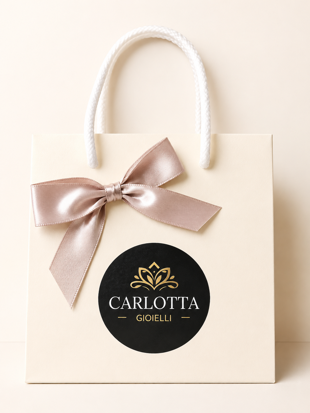 SACCHETTO REGALO CON FIOCCO
