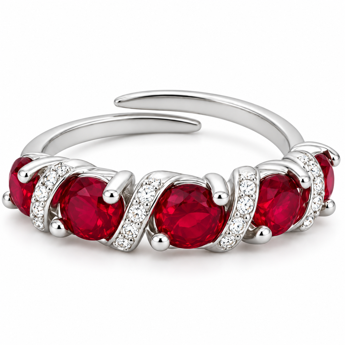 rosso/argento