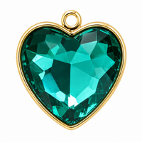 CHARM CUORE ZIRCONE
