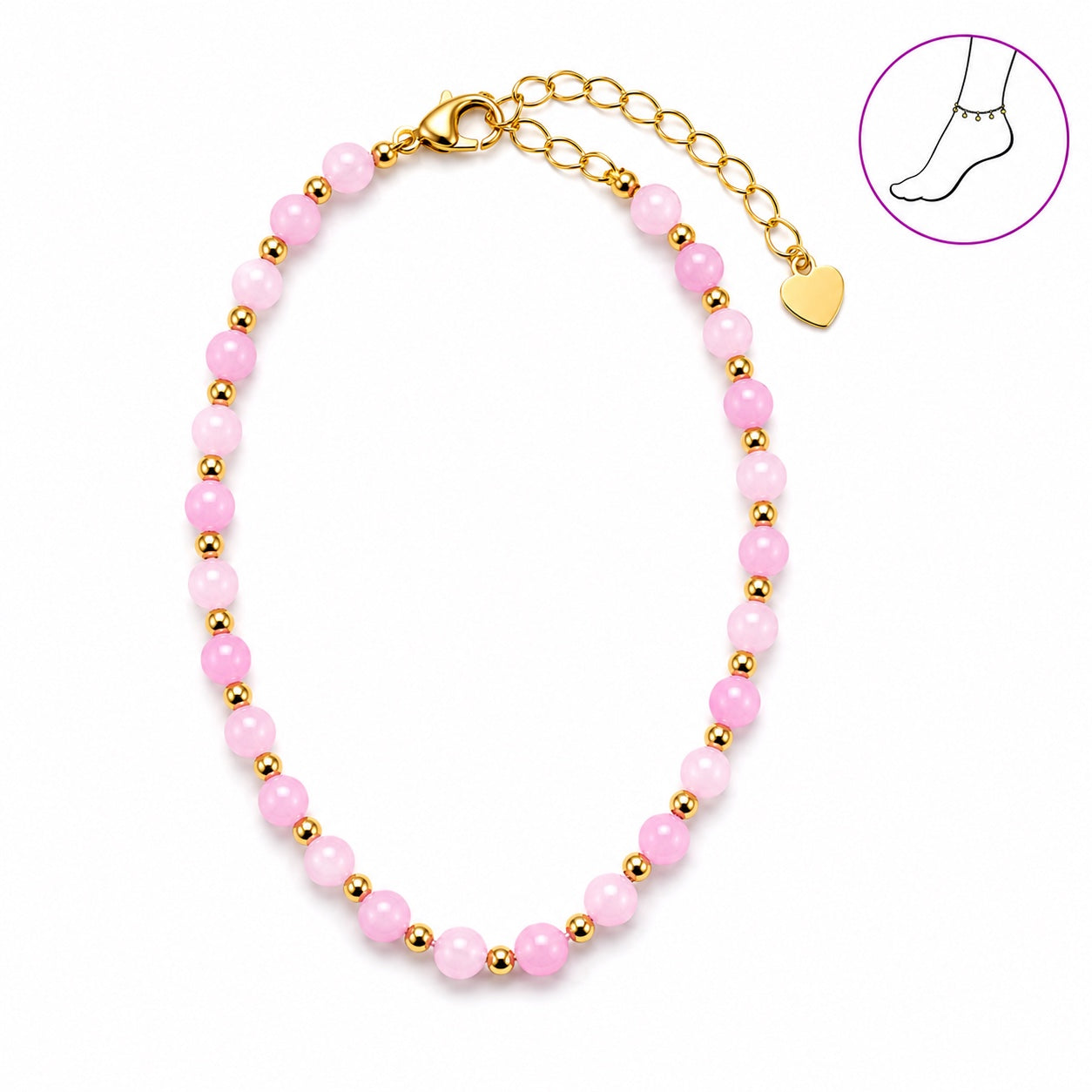 CAVIGLIERA PERLA ROSA GOLD