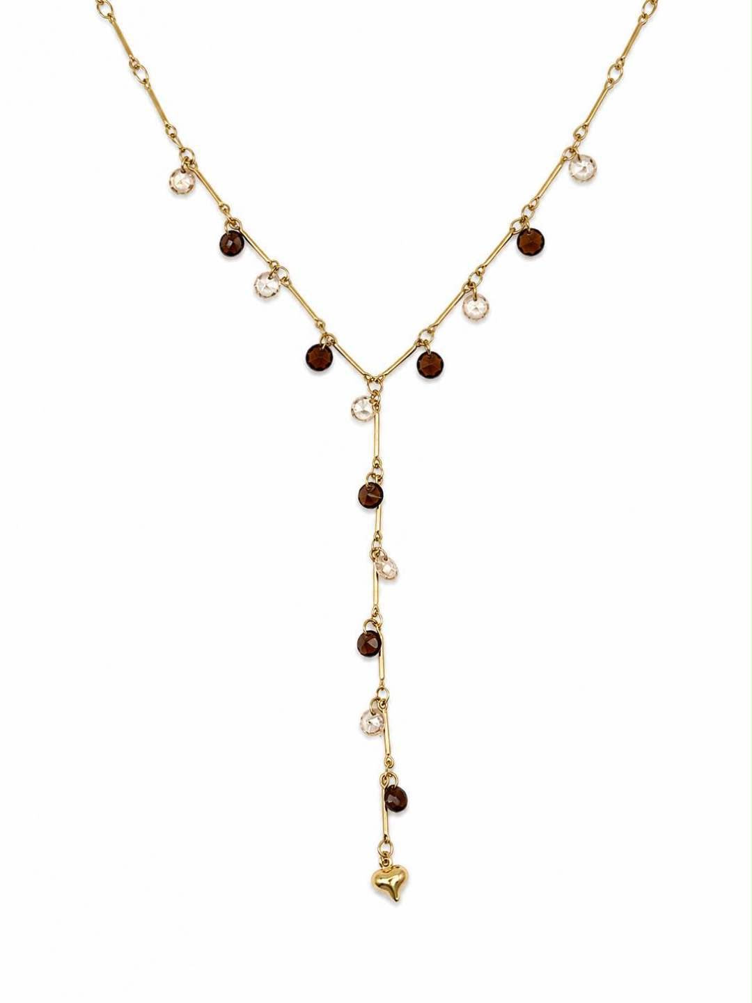 COLLANA CASCATA DI ZIRCONI