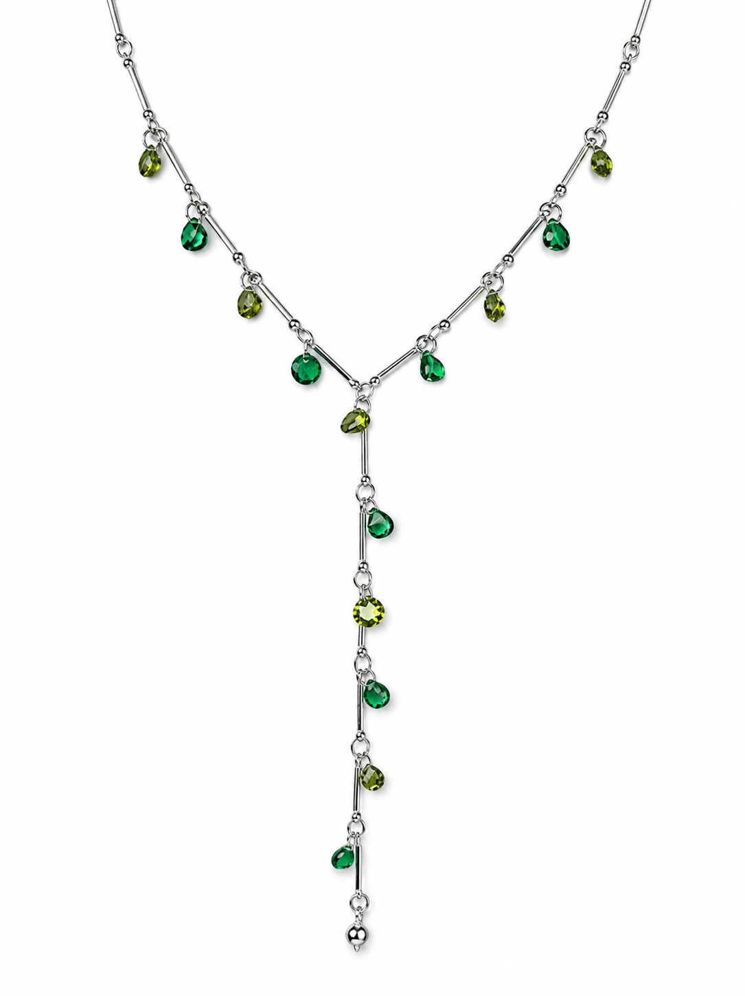 COLLANA CASCATA DI ZIRCONI