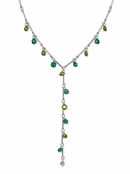 COLLANA CASCATA DI ZIRCONI