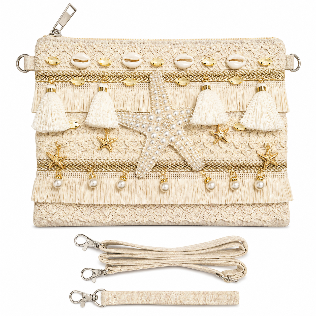 POCHETTE AMALì BEIGE
