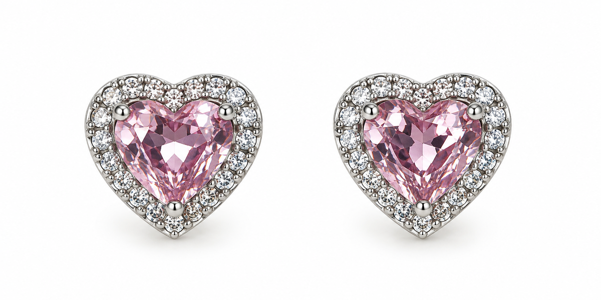 ORECCHINI LOVELY ONE HEARTS