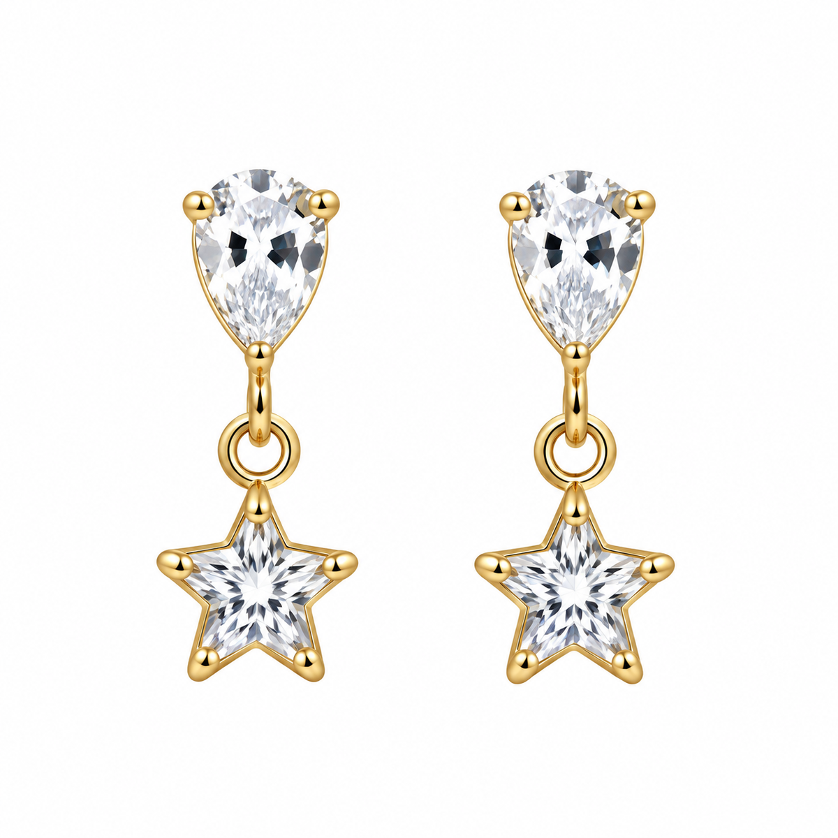 ORECCHINI STAR DROP