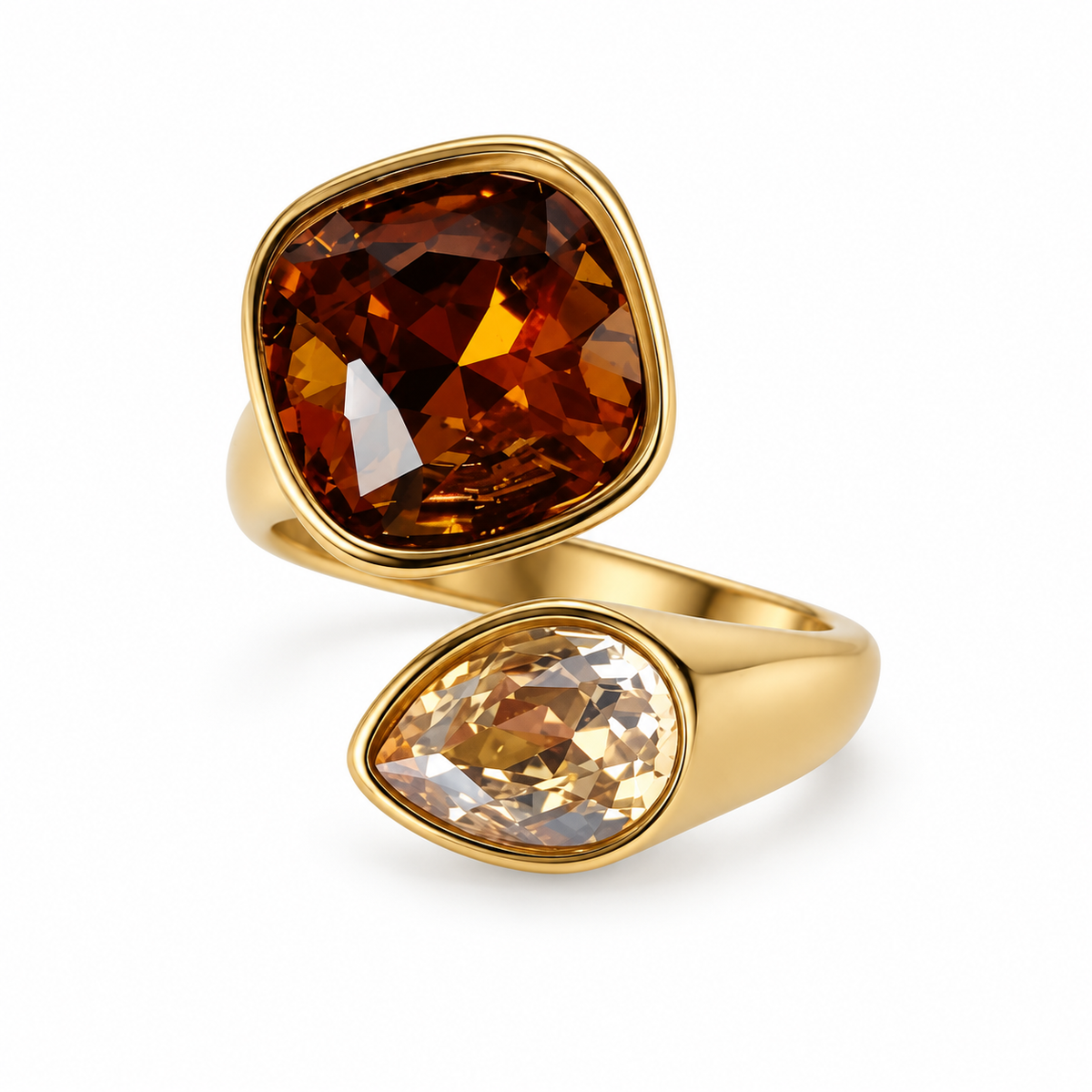 marrone/ambra oro