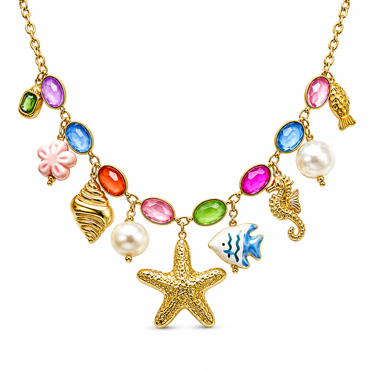COLLANA COSTA AZZURRA