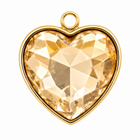 CHARM CUORE ZIRCONE