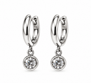 ORECCHINI MINI HOOPS CRYSTAL