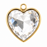 CHARM CUORE ZIRCONE