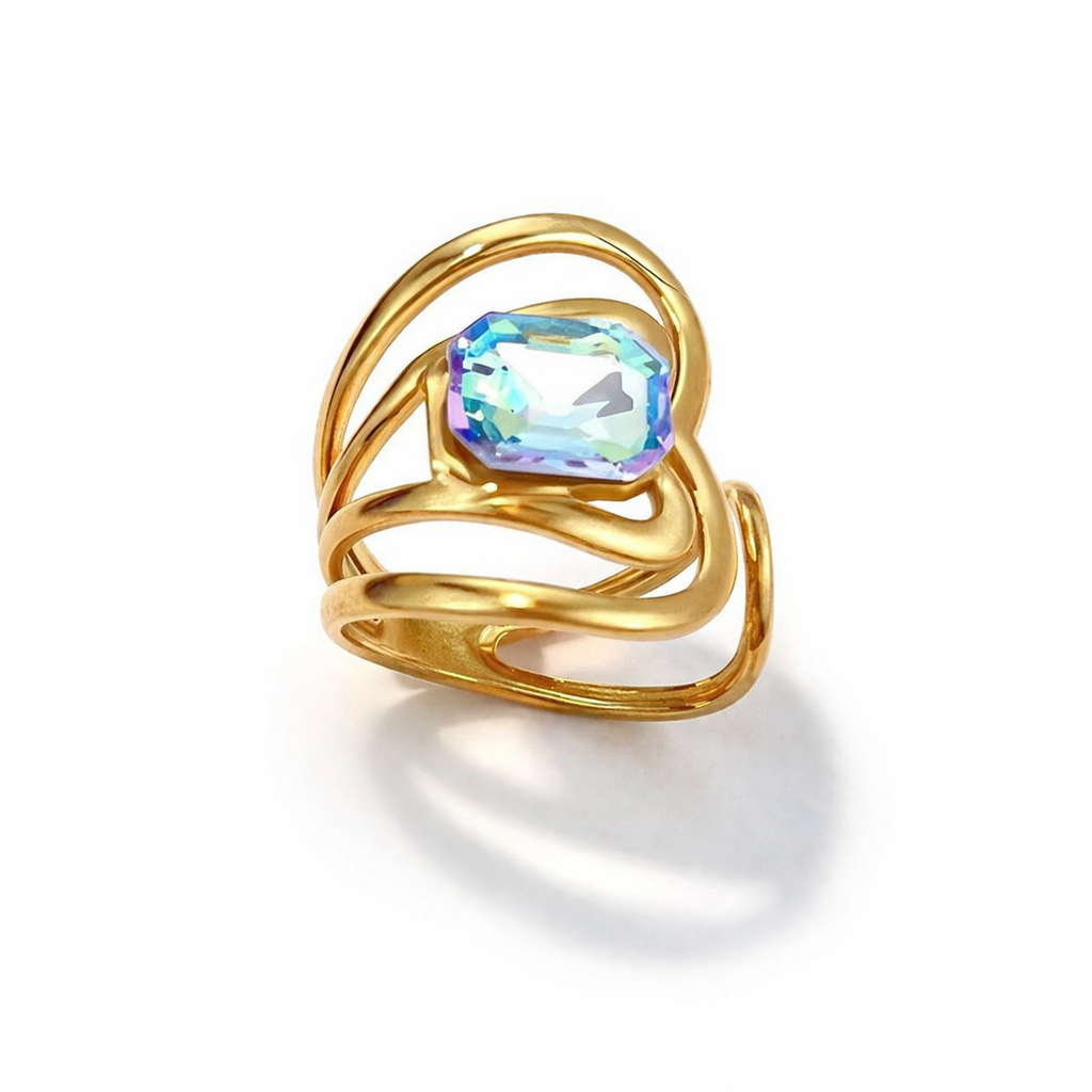 ANELLO BOREALE AZZURRO