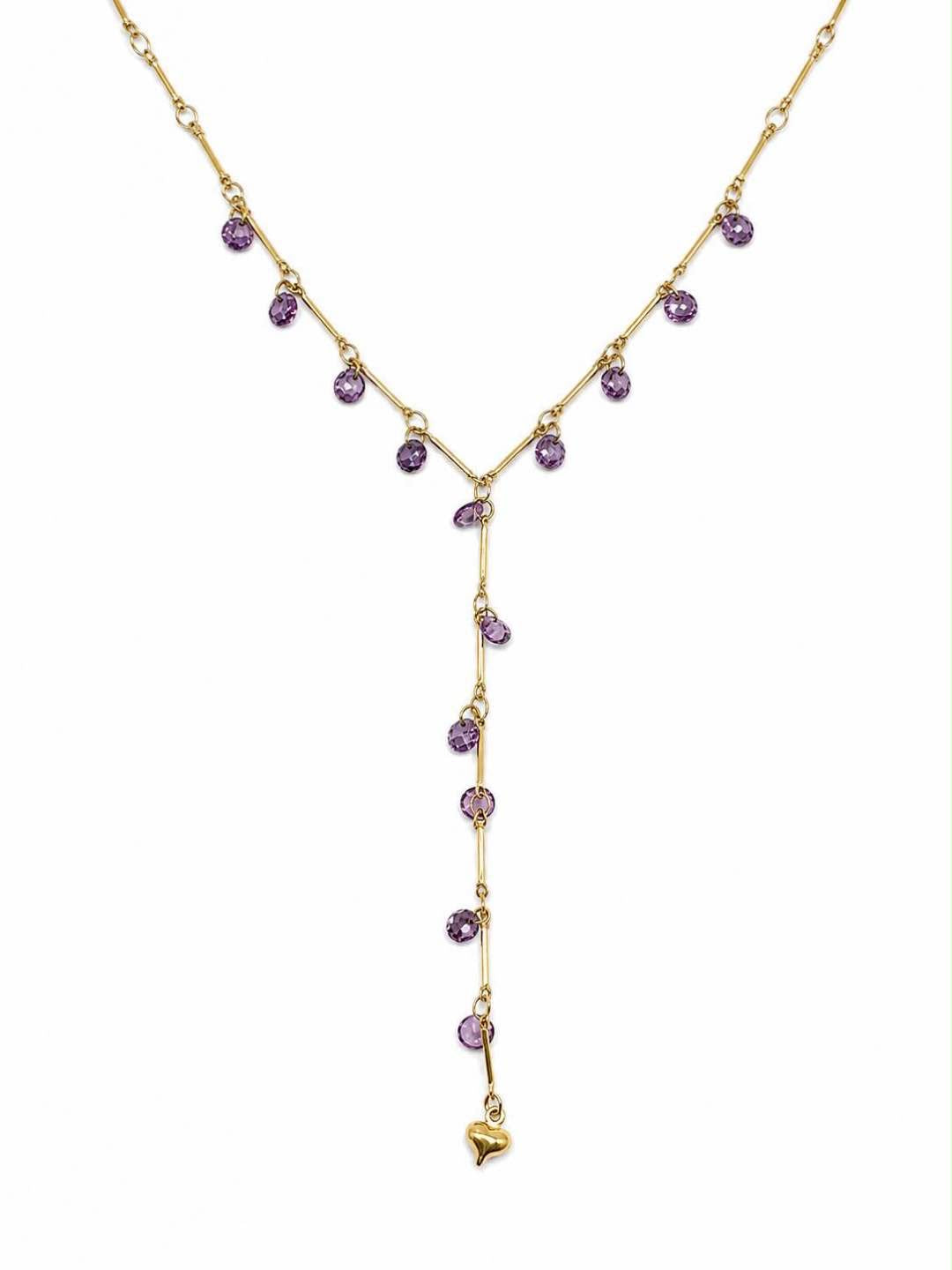 COLLANA CASCATA DI ZIRCONI