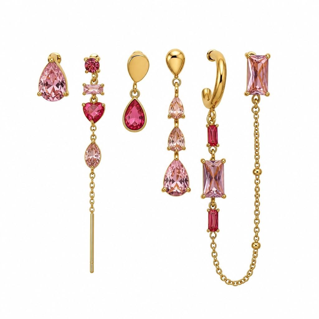 SET ORECCHINI LUMIERE