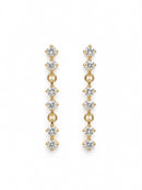 ORECCHINI CRYSTAL LINE
