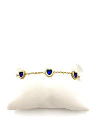 OMAGGIO BRACCIALE CUORI GOLD