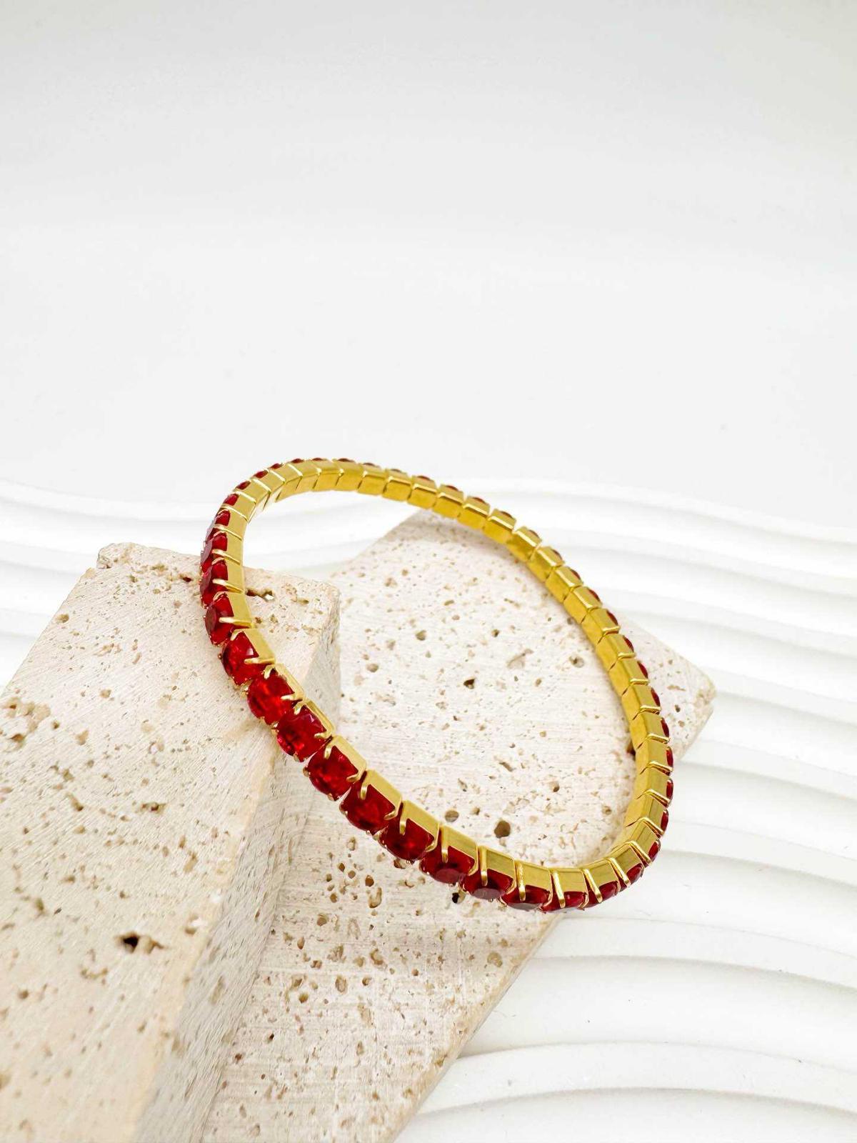 BRACCIALE TENNIS COLOR 4MM