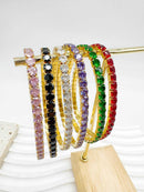 BRACCIALE TENNIS COLOR 4MM