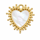 CHARM CUORE CONCHIGLIA