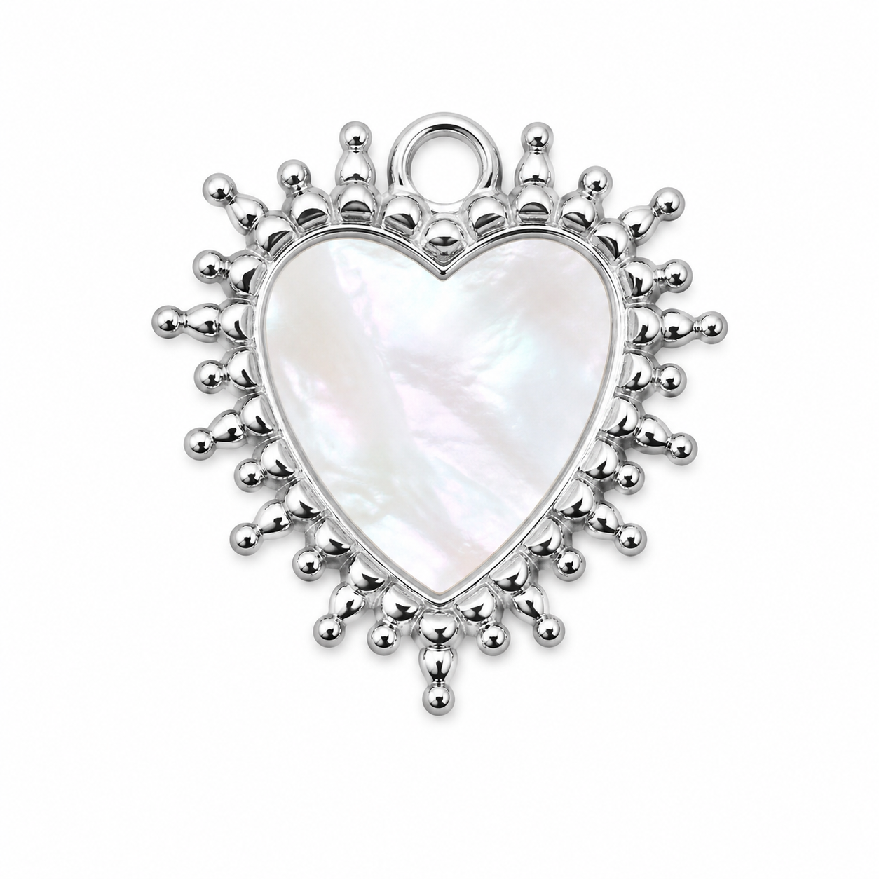 CHARM CUORE CONCHIGLIA