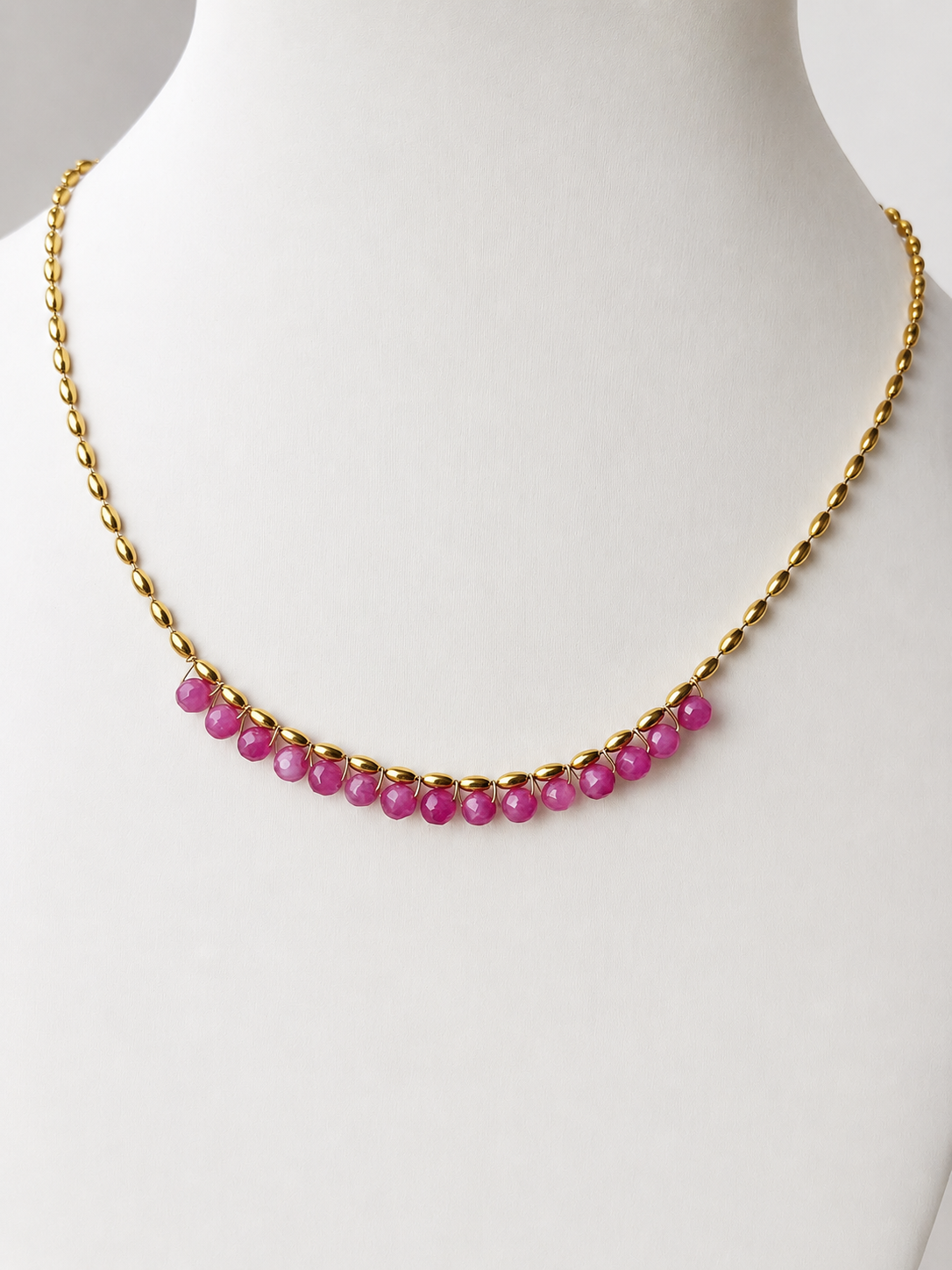 OMAGGIO COLLANA PERLINE GOLD