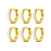 OMAGGIO ORECCHINI CERCHIO COPPIA MINI