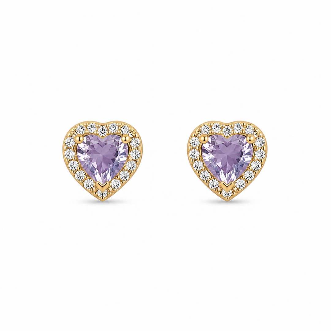 ORECCHINI LOVELY ONE HEARTS