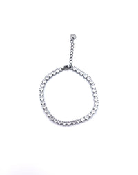 BRACCIALE TENNIS CRYSTALIA SILVER