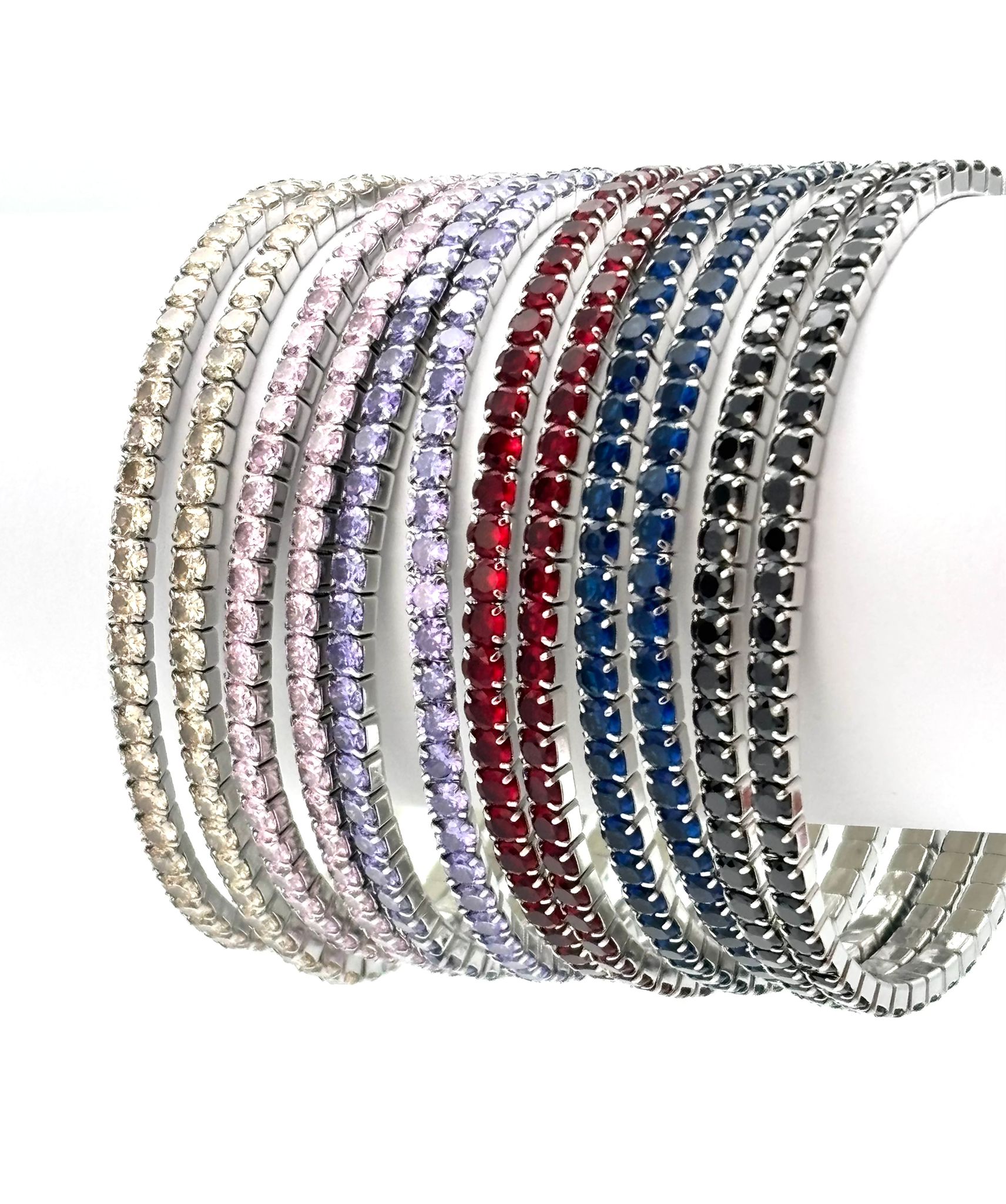 BRACCIALE TENNIS COLOR 3 MM