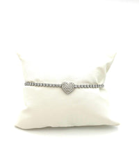 BRACCIALE TENNIS CUORE