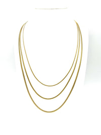 COLLANA SNAKE TRIPLA