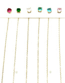 SET ORECCHINI SALISCENDI COLOR