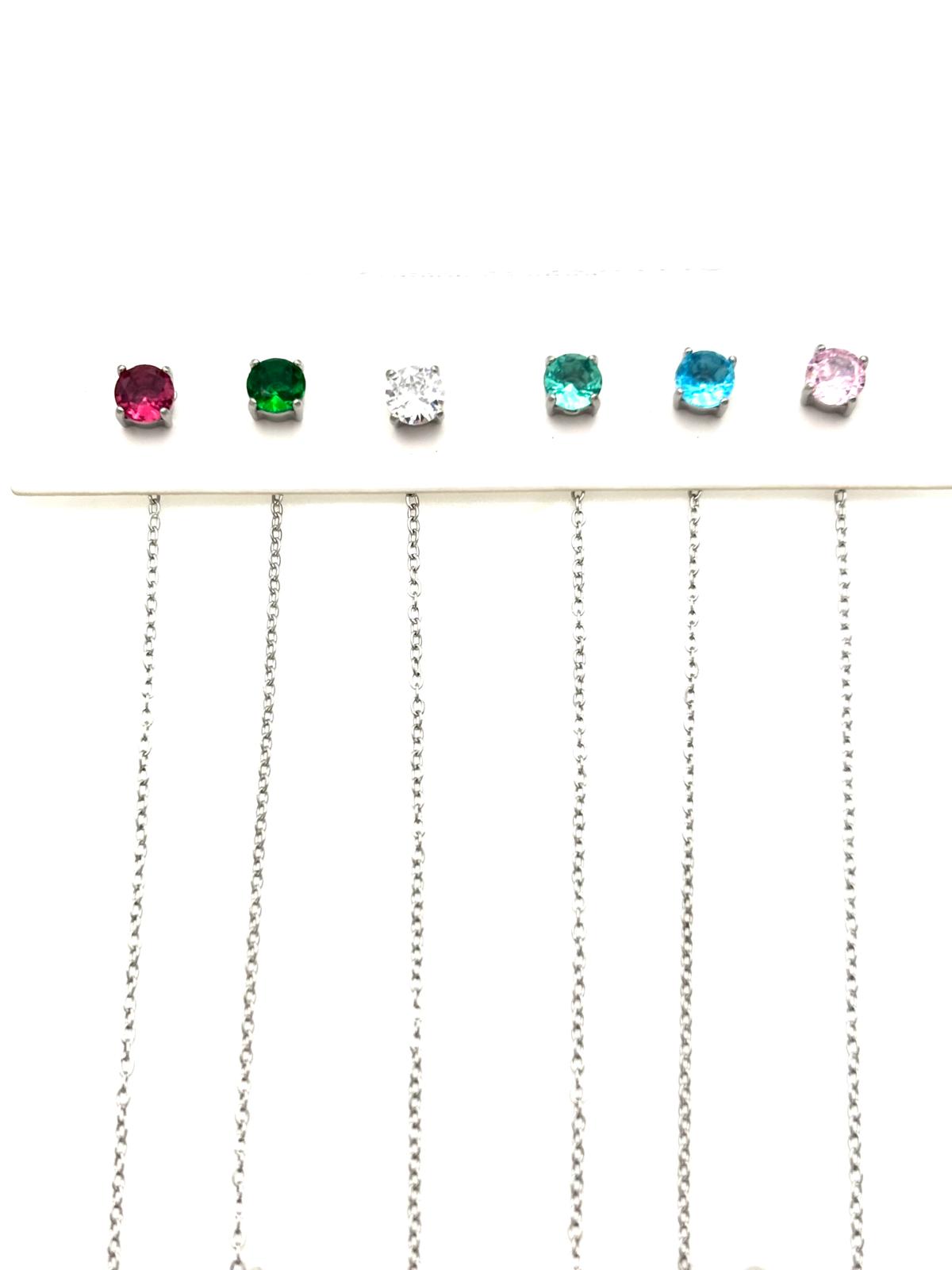 SET ORECCHINI SALISCENDI COLOR