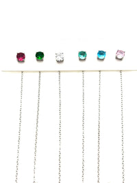 SET ORECCHINI SALISCENDI COLOR