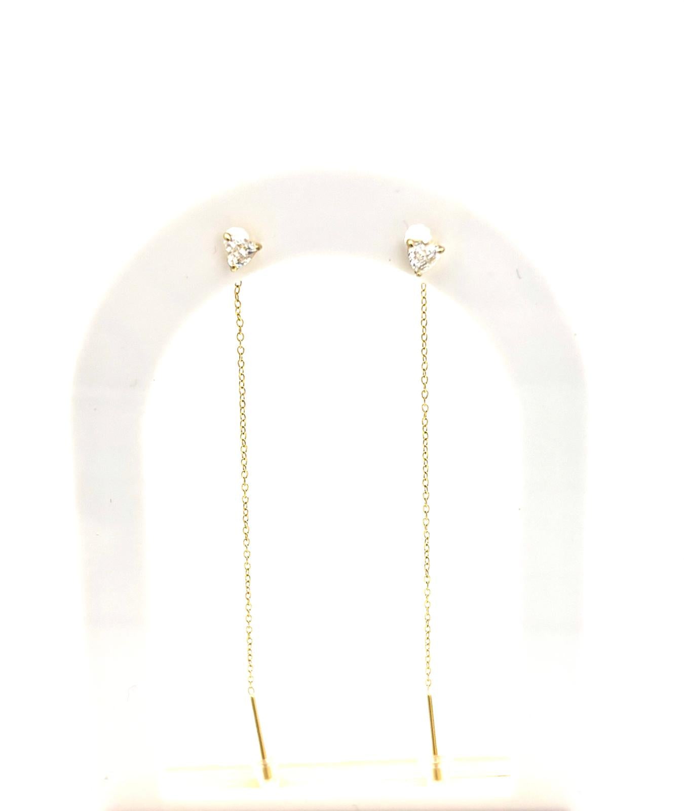 ORECCHINI SALISCENDI CUORE