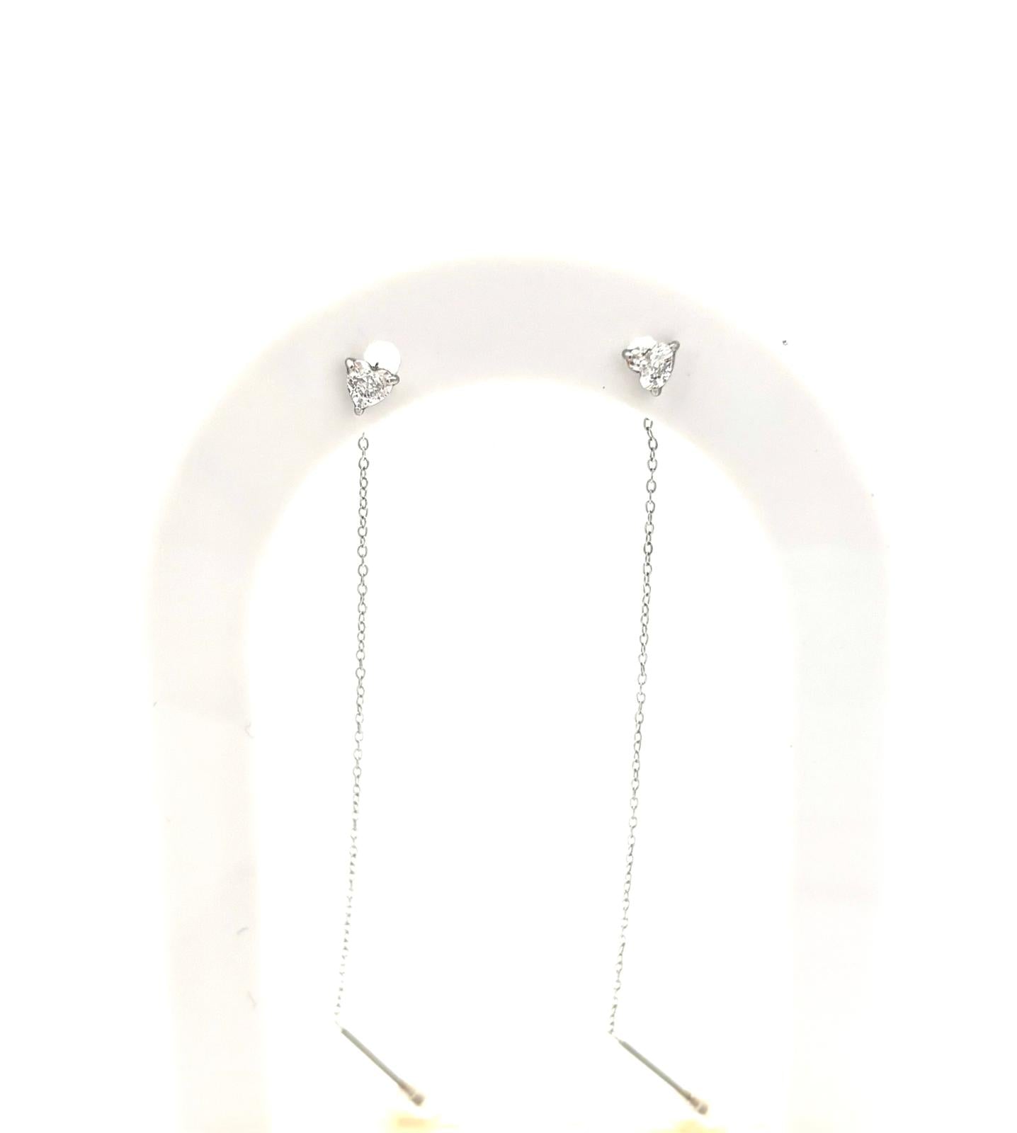 ORECCHINI SALISCENDI CUORE